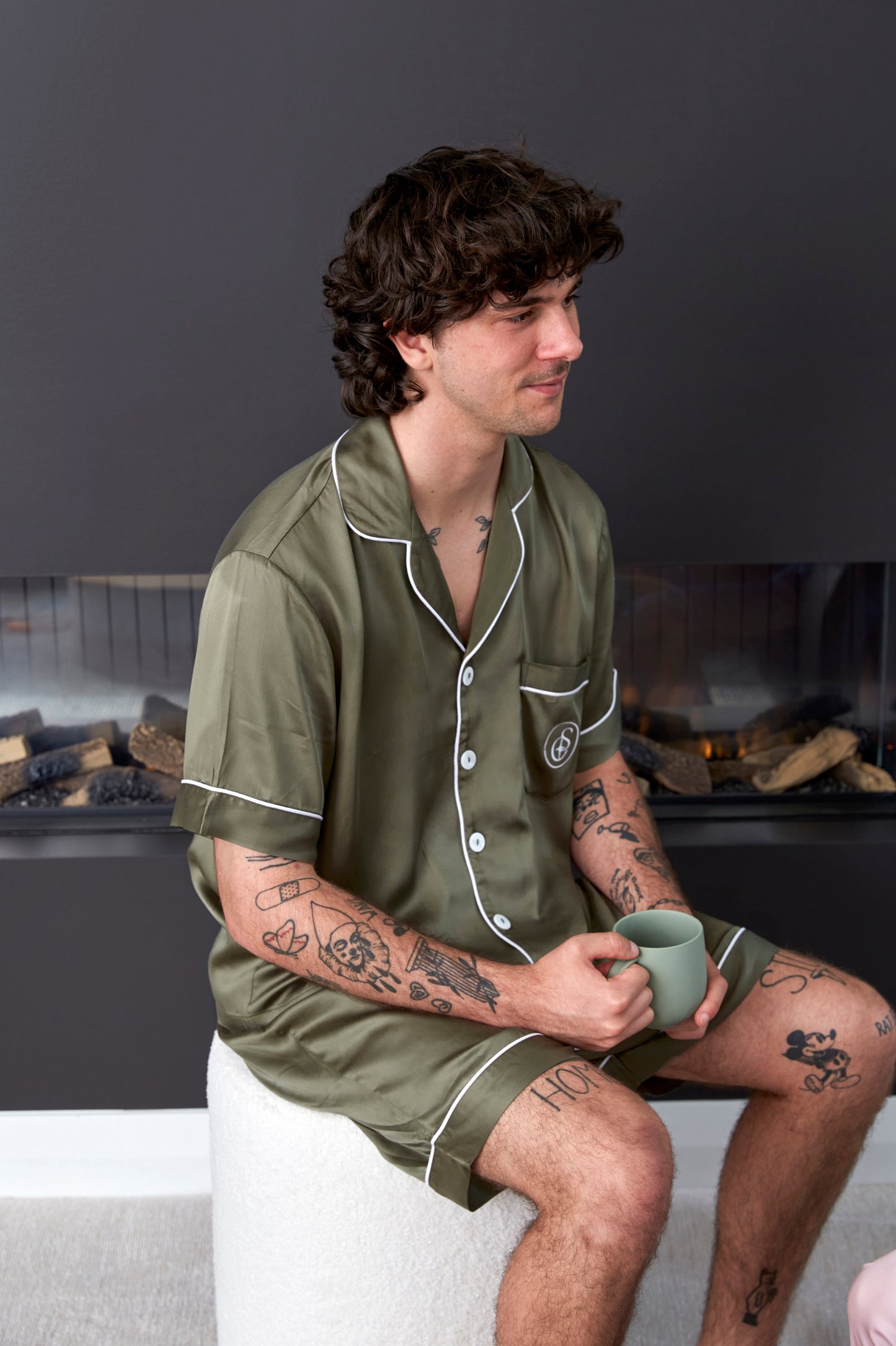 Piha Grey - Bamboo Lyocell Unisex Sleep & Lounge Wear