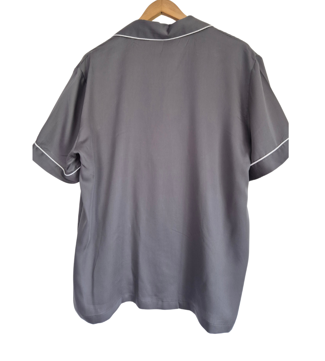 Men's/ Unisex Bamboo Sleep &  Lounger Wear - Piha Grey